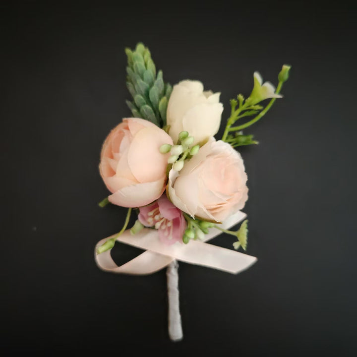 Verfijnde Bloemen Corsage