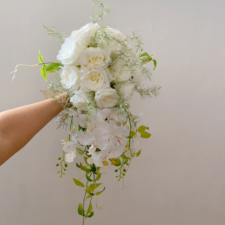 Lush Bloemrijke Bruidsboeket