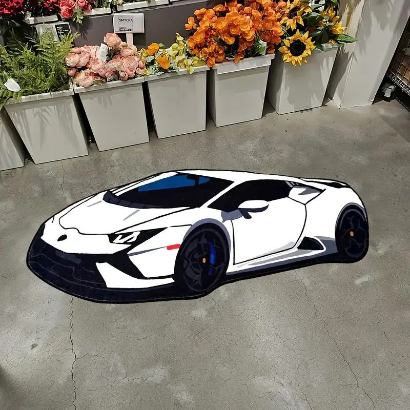Sportauto-Thema Area Rug