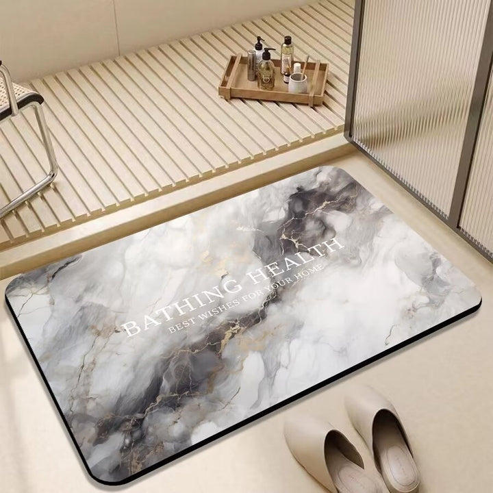 Non-Slip Marmeren Badmat