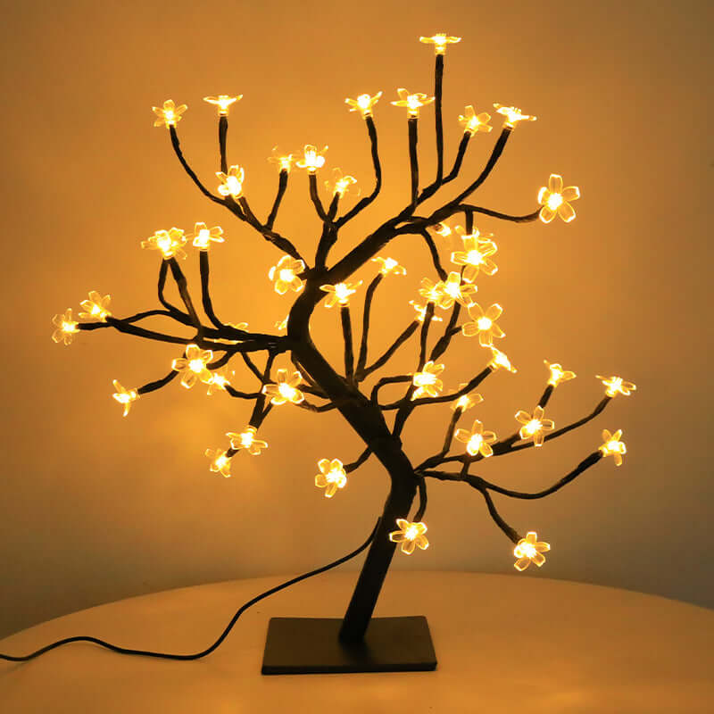 Kamersdecoratie kersenbloesem lamp esdoornblad bureau creativiteit