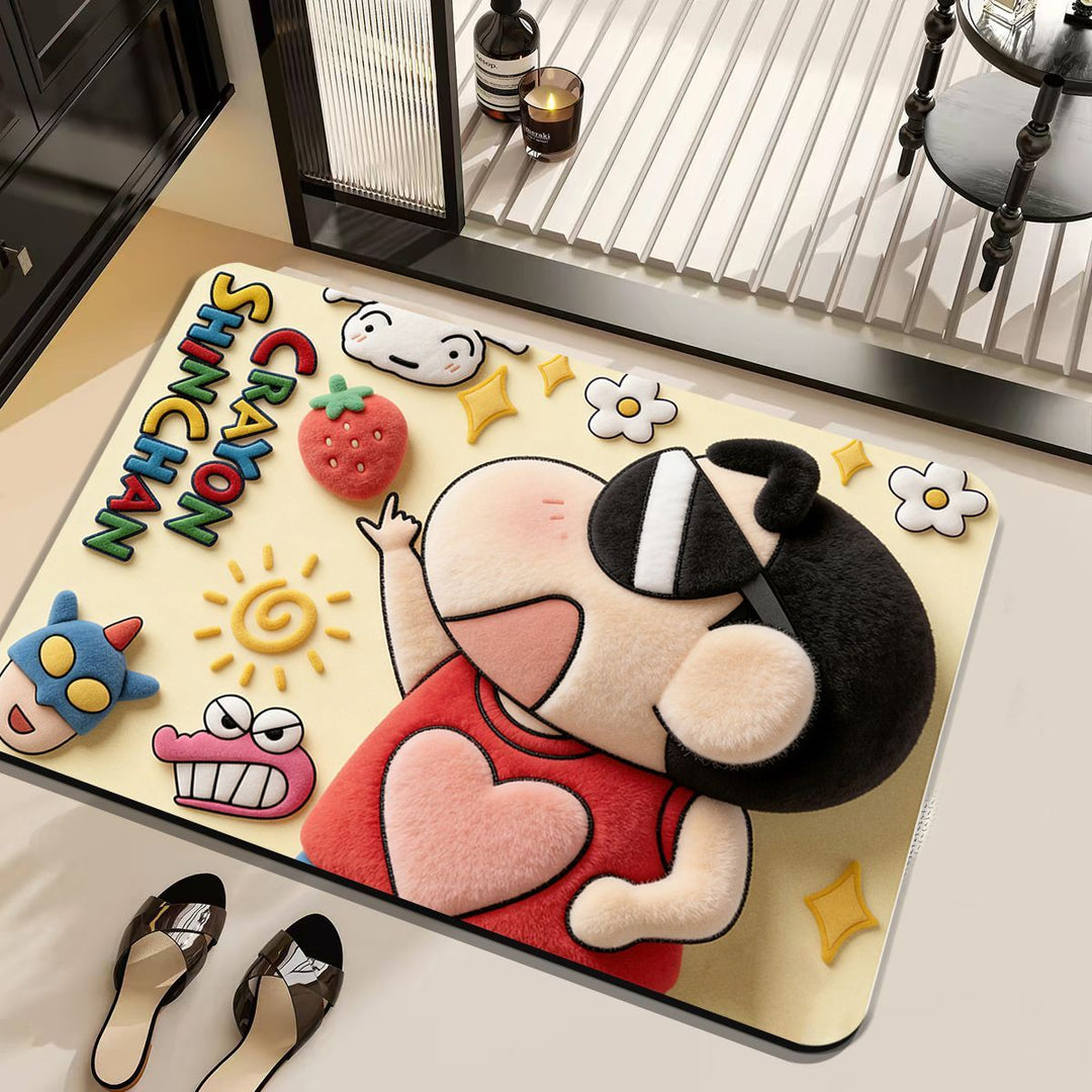 Cartoon Personage Badmat