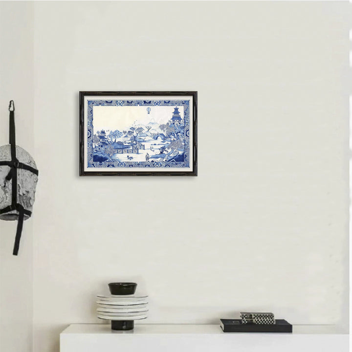 Decoratieve Gekaderde Landschapskunst