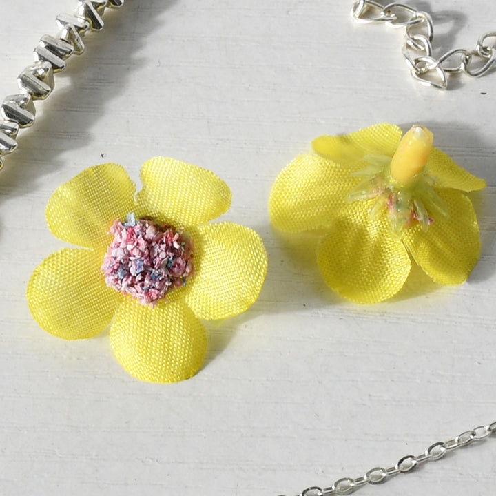Glanzende Bloemige Haaraccessoires