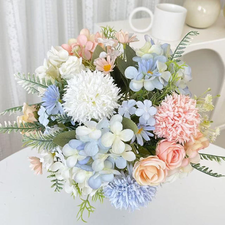 Lush Kunstbloem Centerpiece Arrangement