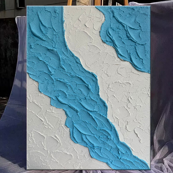 Textured Abstract Canvas Kunst