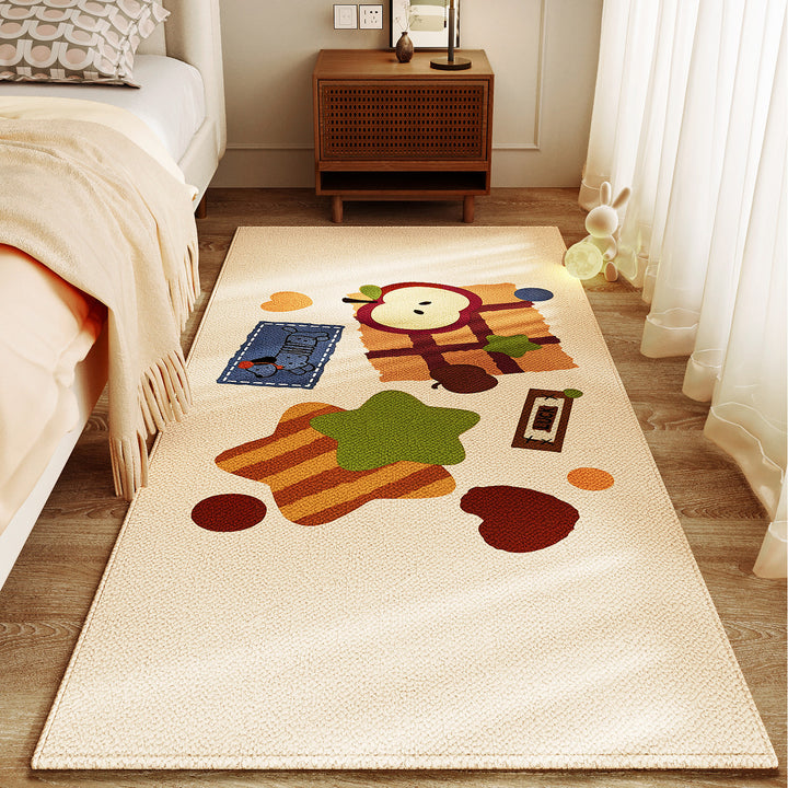 Speelse Patchwork Vloerkleed