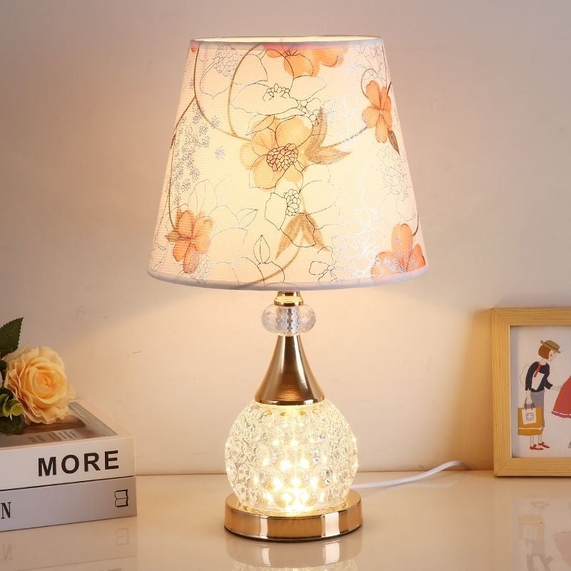 Elegante Decoratieve Glazen Tafellamp