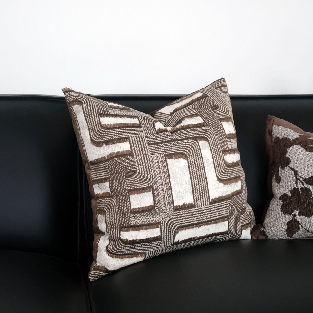 Textured Weave Accentkussen voor de Woonkamer