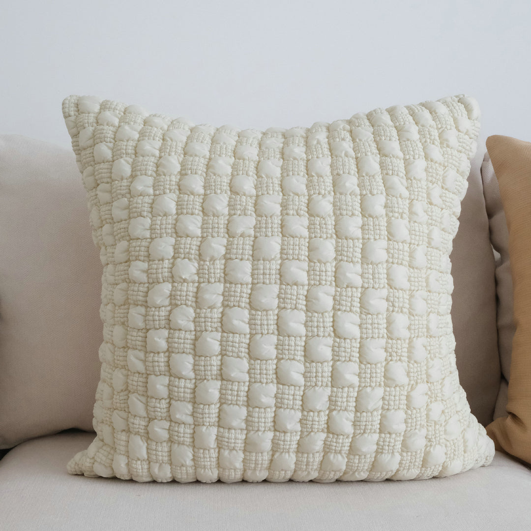 Textured Woven Accent Kussen voor Woondecoratie