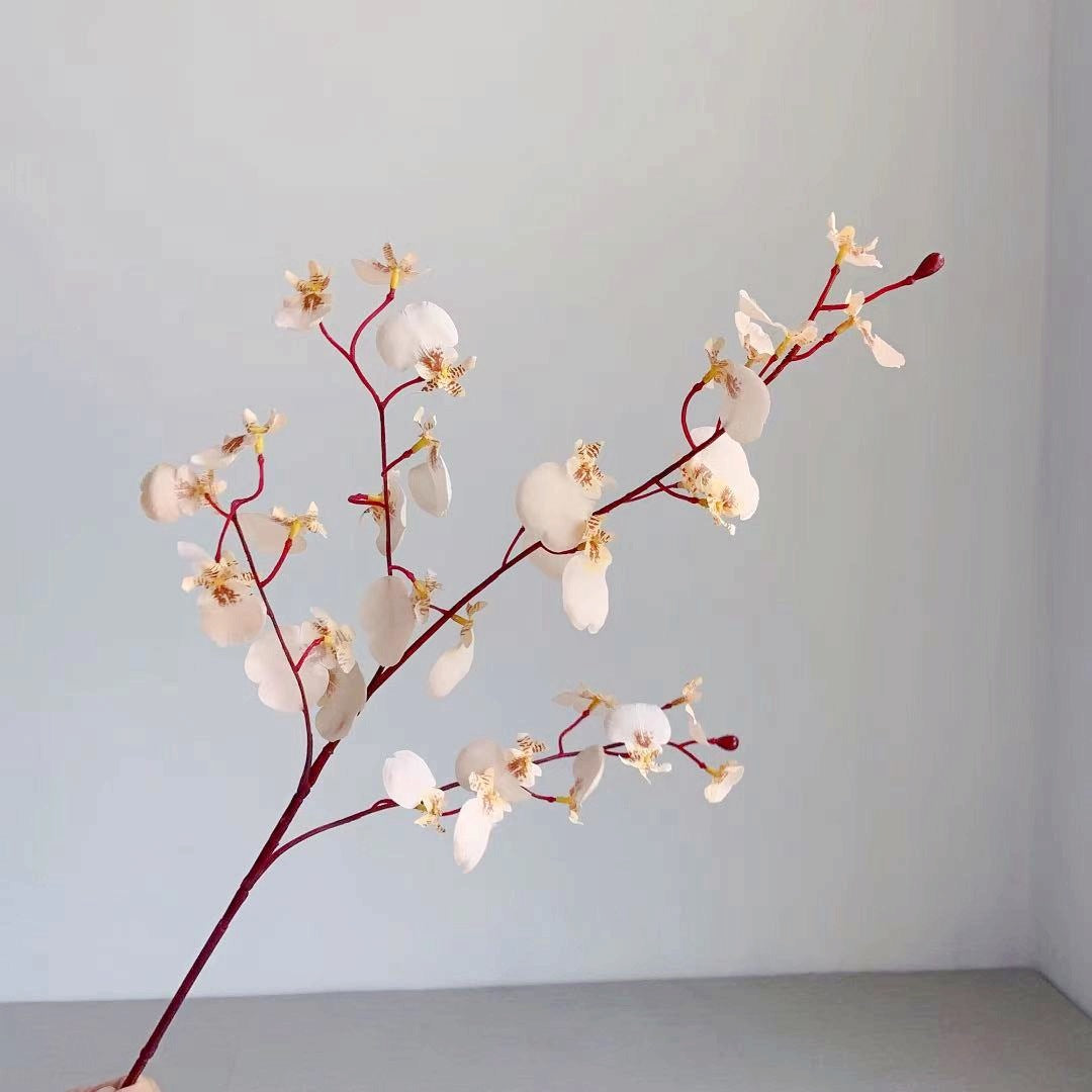 Levensechte Orchidee Bloem Steel