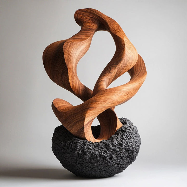 Abstract Decoratieve Vogel Sculptuur