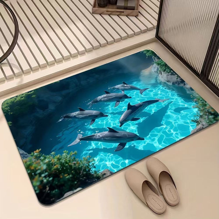 Artistieke 3D Optische Illusie Tapijt