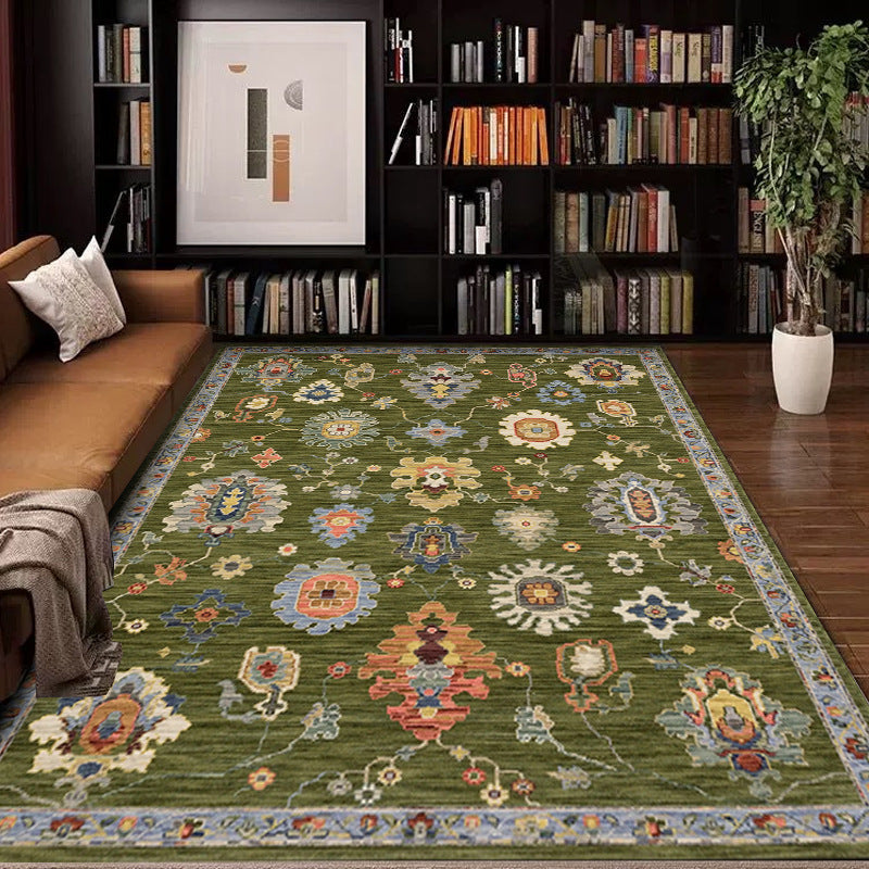 Vintage-Inspirerende Geometrische Tapijt