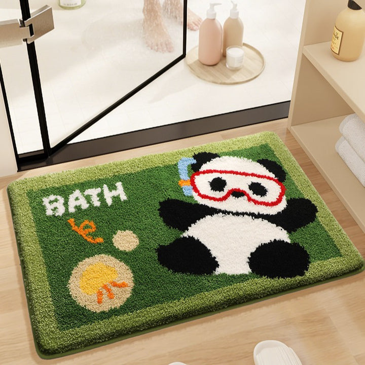 Speelse Kat Ontwerp Badmat