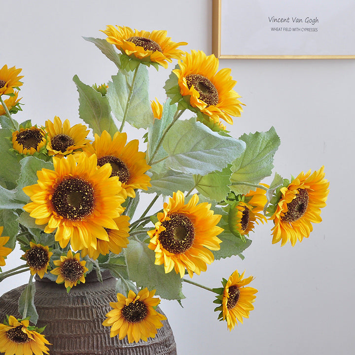 Decoratieve Zonnebloem Boeket