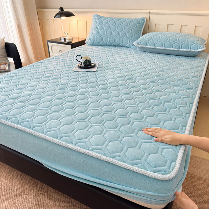 Hexagon Patroon Matrasp topper