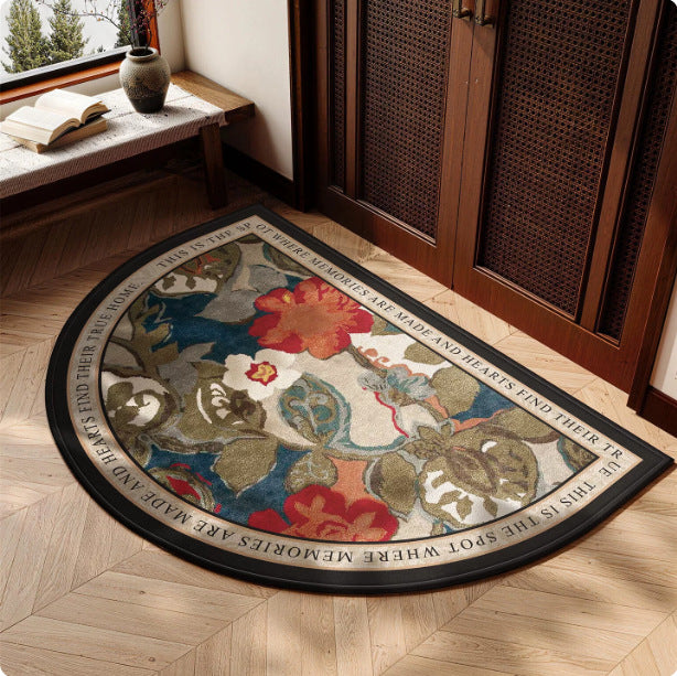 Florale Decoratieve Entreevloerkleed