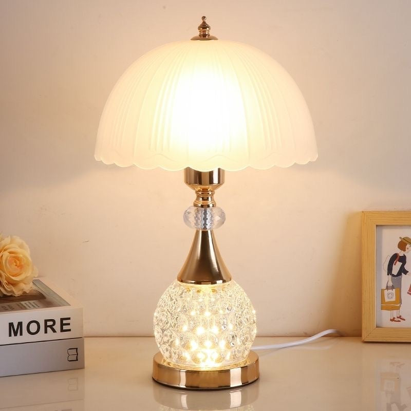 Elegante Decoratieve Glazen Tafellamp