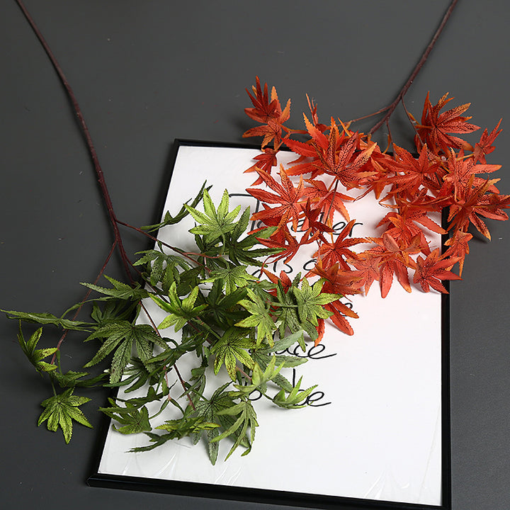 Decoratieve Nep Maple Leaf Steel voor Hu decor