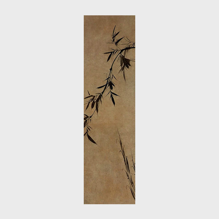 Abstract Bamboe-Geïnspireerde Muurkunst