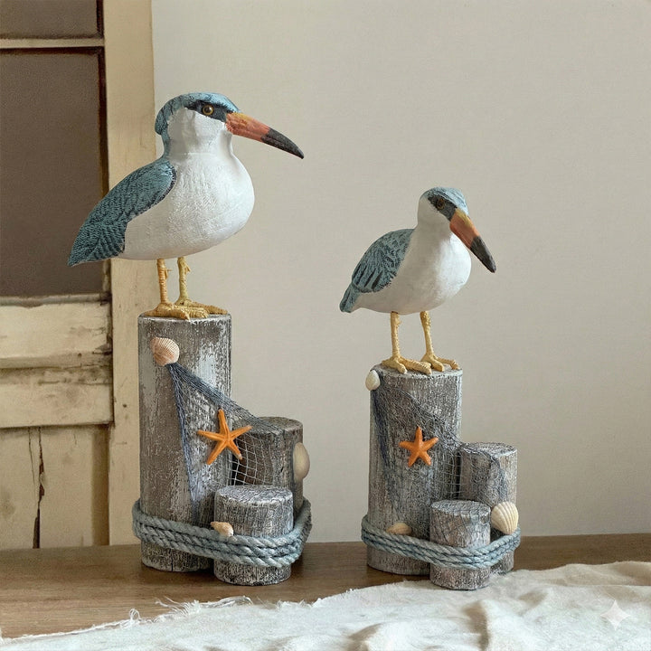 Zeemeeuw Decoratieve Beeld Accent