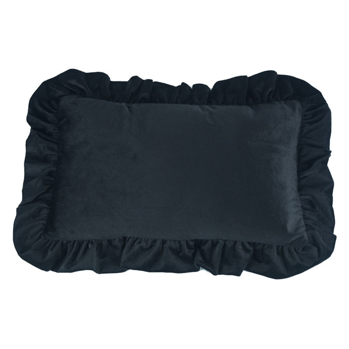 Luxe Rimpel Decoratief Kussen