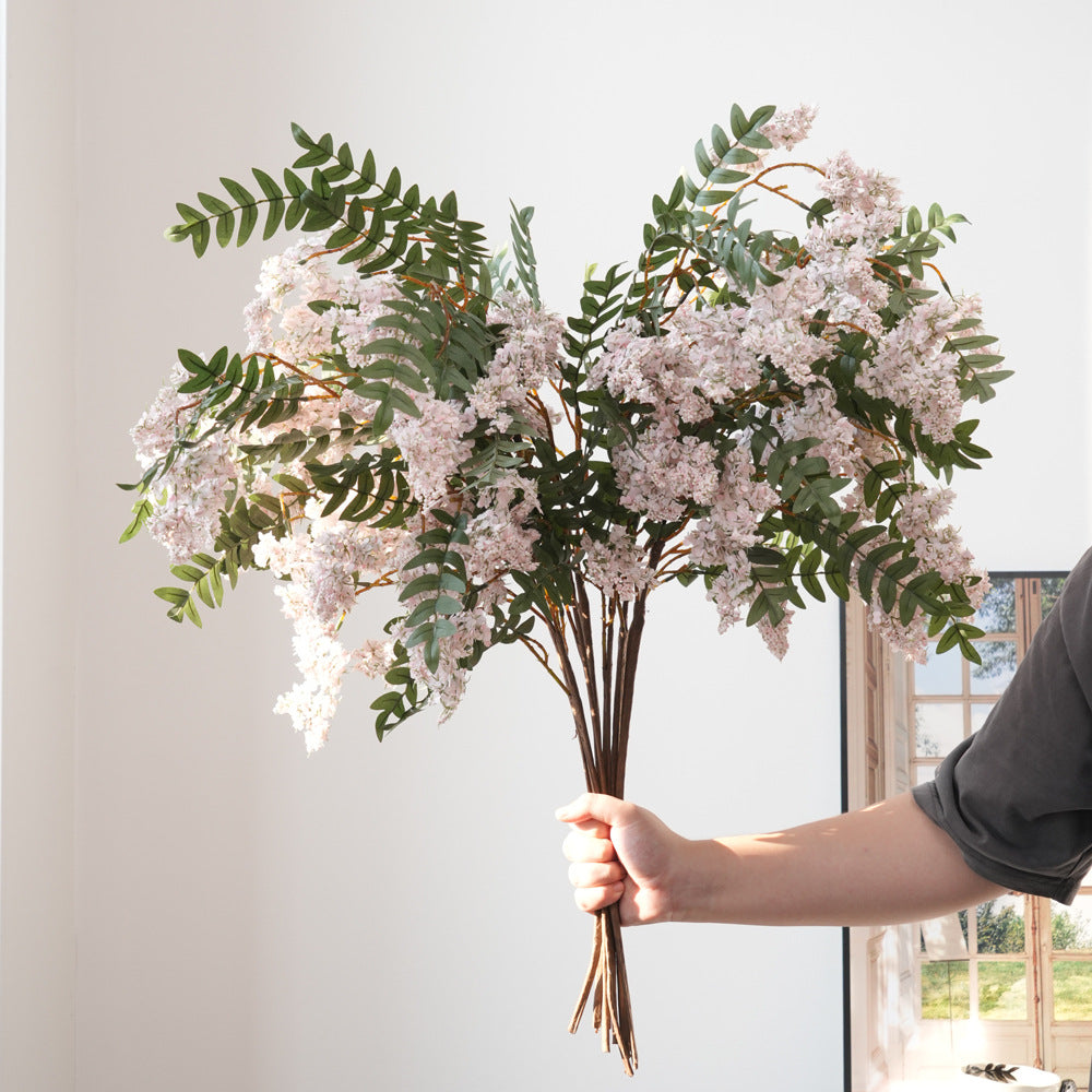Nep bloemen tak decoratie