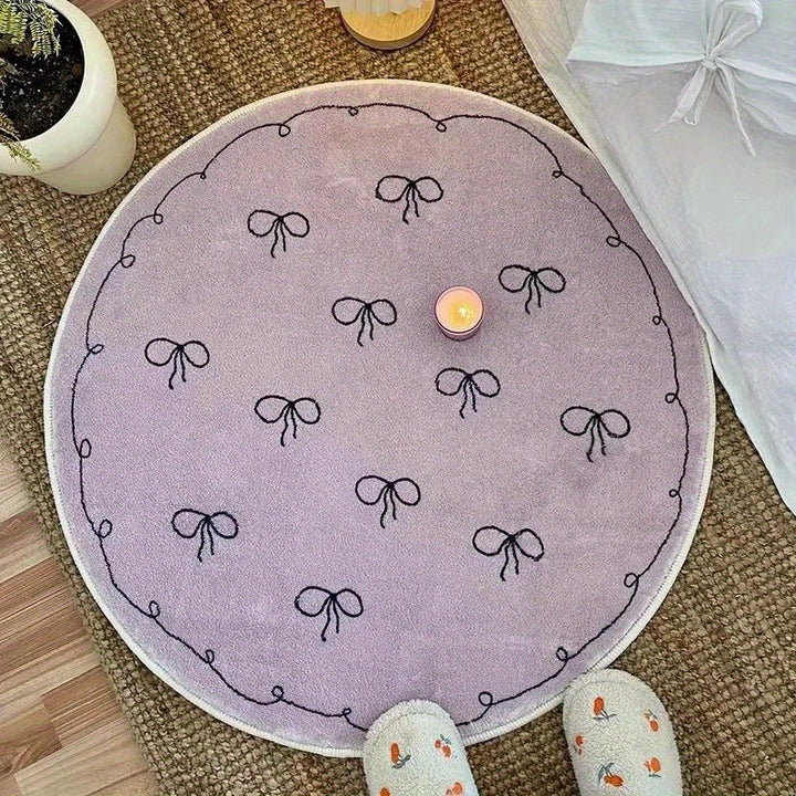 Decoratieve Ronde Vloerkleed voor Hu décor