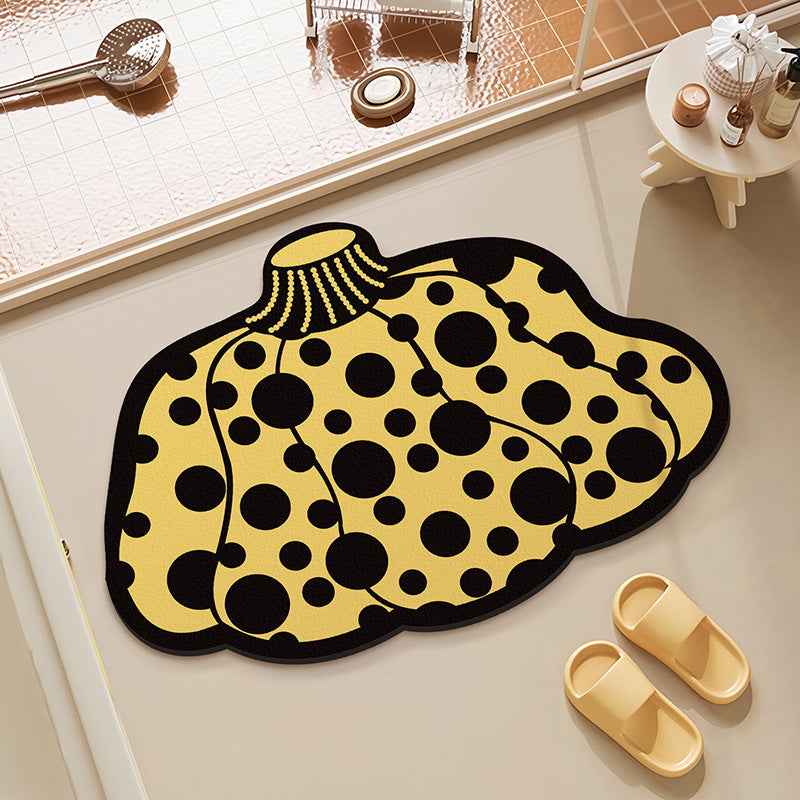 Decoratieve Pompoen Vormen Gebied Mat