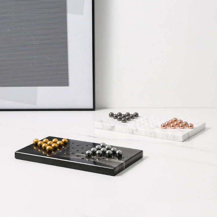 Decoratief Marmeren Spellenbord