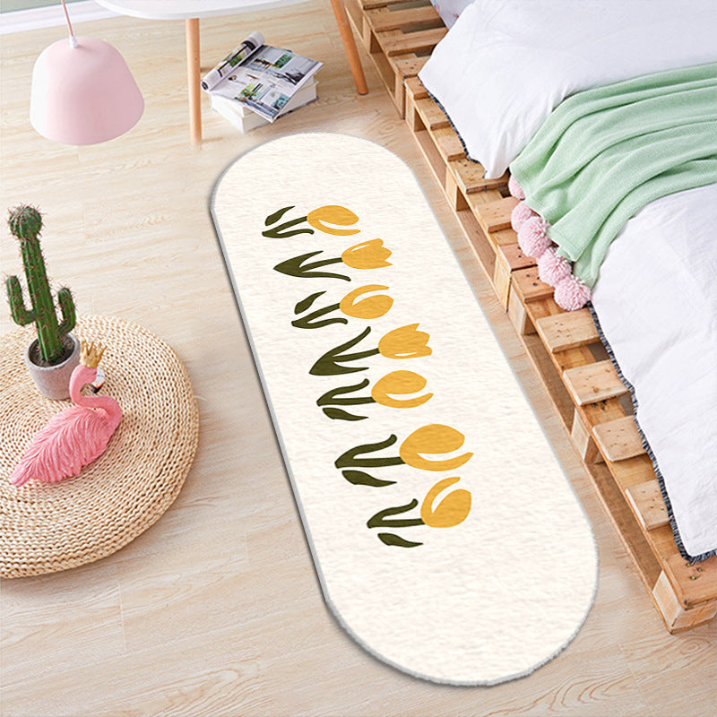 Bloemen ontwerp loopmat