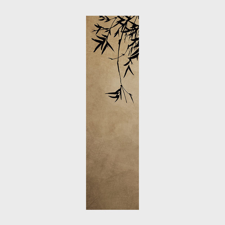 Abstract Bamboe-Geïnspireerde Muurkunst
