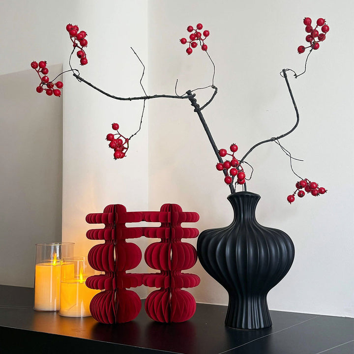 Wabi-Sabi Keramische Vaas Ornament