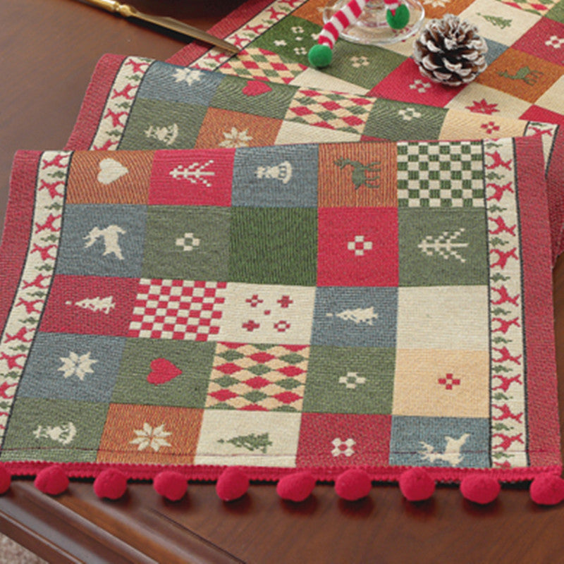 Feestelijk Kerst Themed Tafelkleed