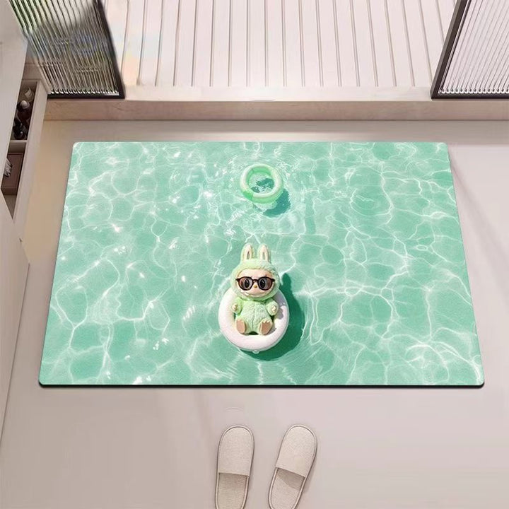 Schattig Cartoon Monster Tapijt voor Binnen Decor