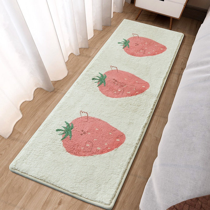 Zachte Pluche Bunny Themed Vloerkleed