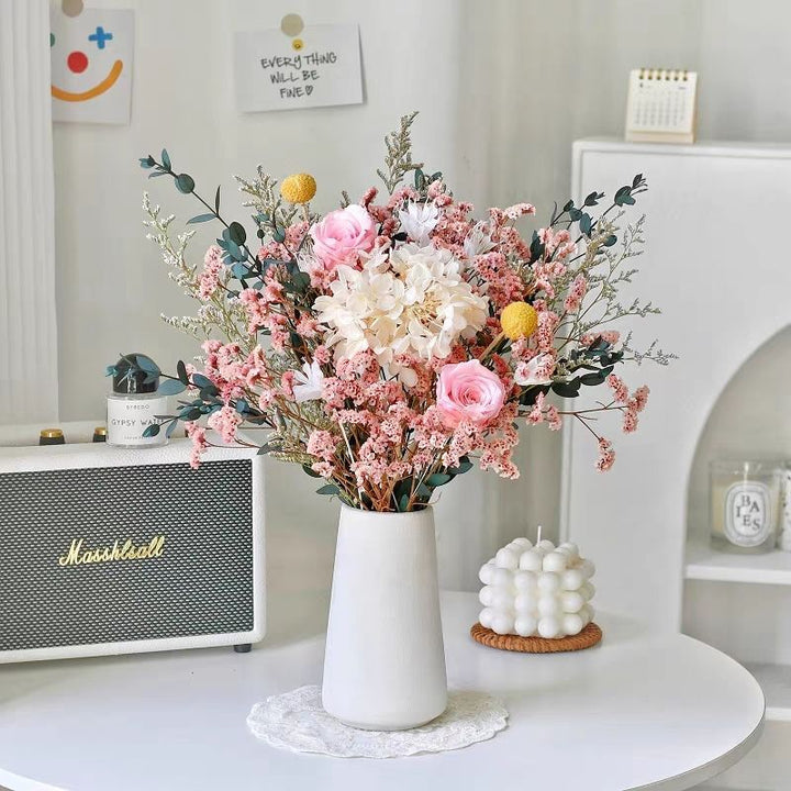 Elegante Gedroogde Bloemen Middenstuk