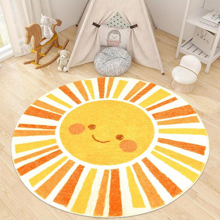 Leuke Cartoonfiguur Ronde Vloerkleed