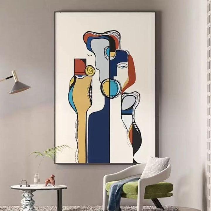 Abstract Figure Kunstprint