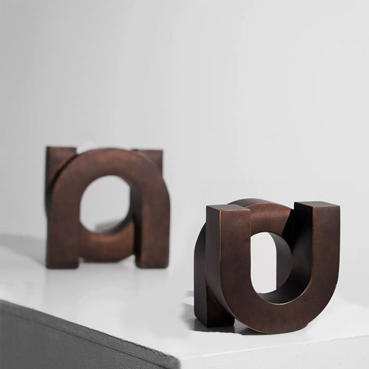 Moderne Decoratieve Letter Sculptuur