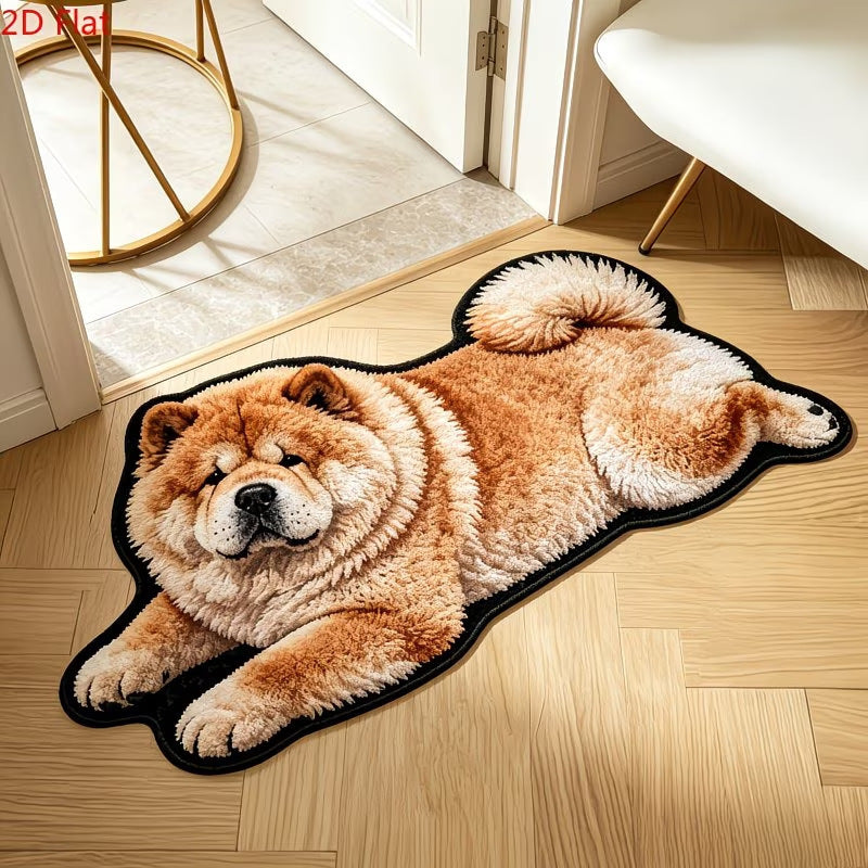 Schattig Hond-Vormig Tapijt