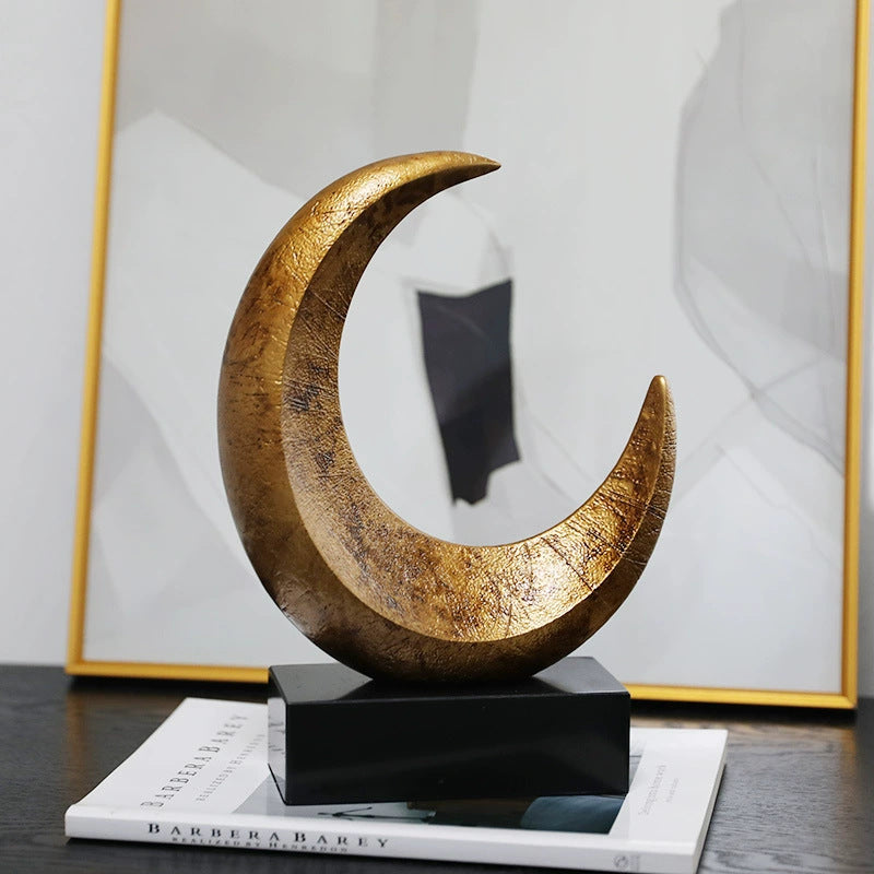 Decoratieve Halve Maan Sculptuur