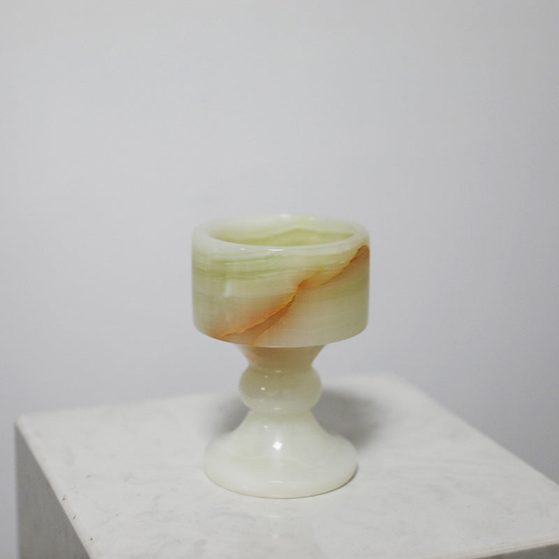 Decoratieve Onyx Kaarsenhouder