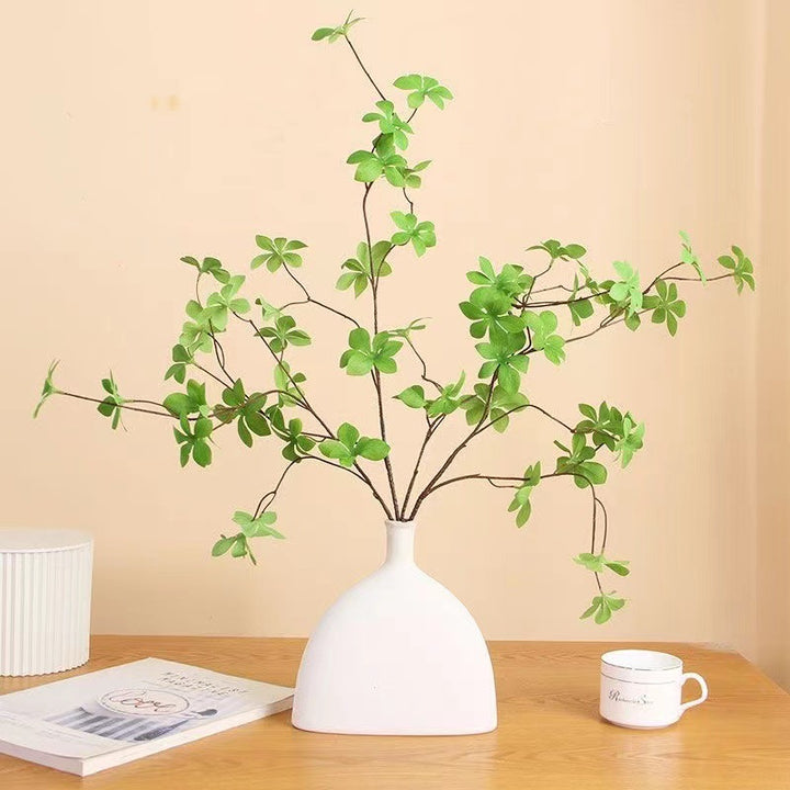 Realistische Decoratieve Groene Takkenarrangement