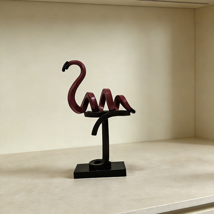 Decoratieve Flamingo Beeldhouwwerk