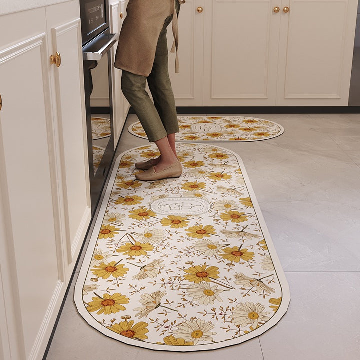 Bloempatroon Decoratieve Keukenmat