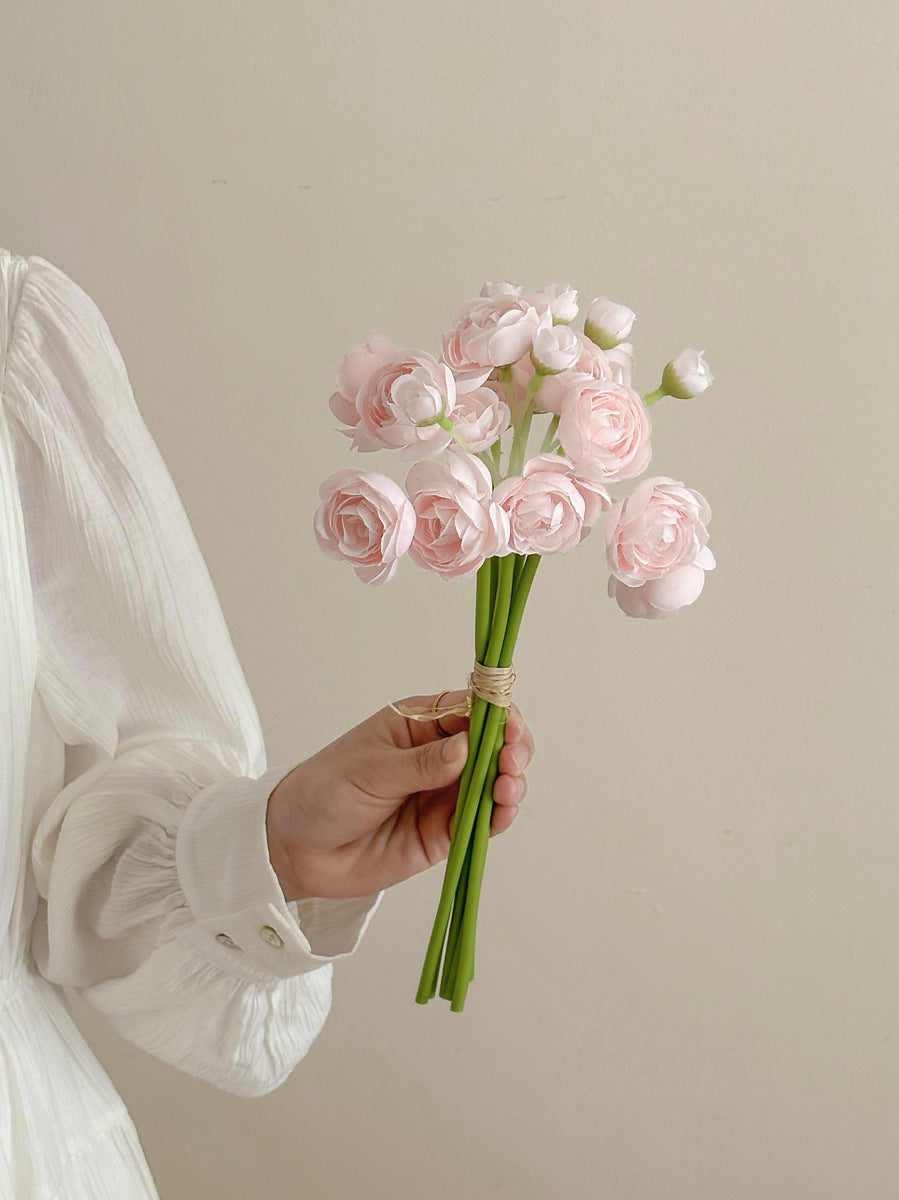 Levensechte Roze Rozenboeket
