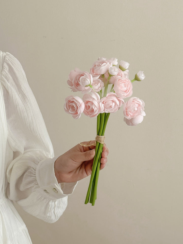 Levensechte Roze Rozenboeket