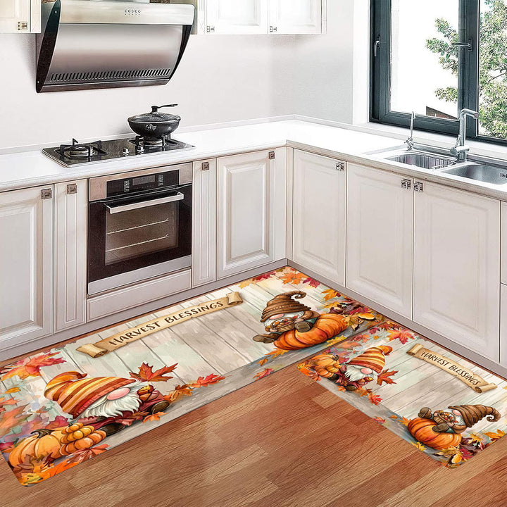 Herfst-Thema Keuken Loper Mat